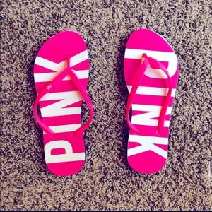 PINK flip flops